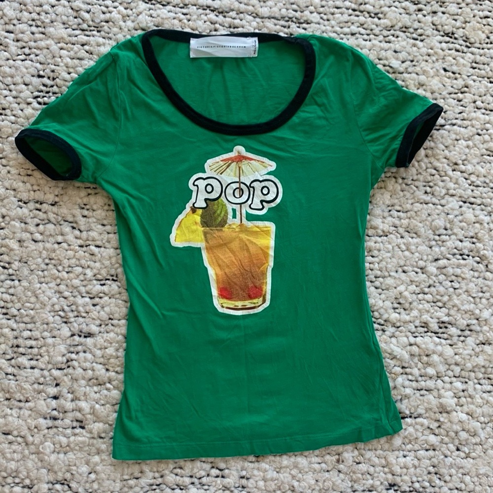 Rear  Victoria Beckham Tee  XS   super cute